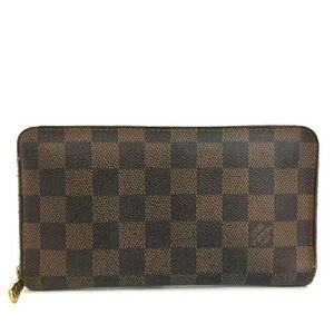 Louis Vuitton Damier Porte Monnaie Zippy Long Wallet /CA0055